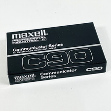 Maxell C90 Cassette Professional Communicator Series Sealed