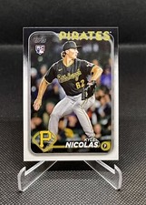 2024 Topps Series 2 Kyle Nicolas Rookie Card #408 Pittsburgh Pirates