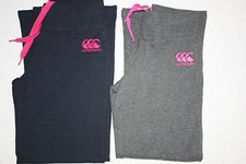 Canterbury Girls Fleece Track Pants Navy/ Grey, sizes 6Y 8Y only