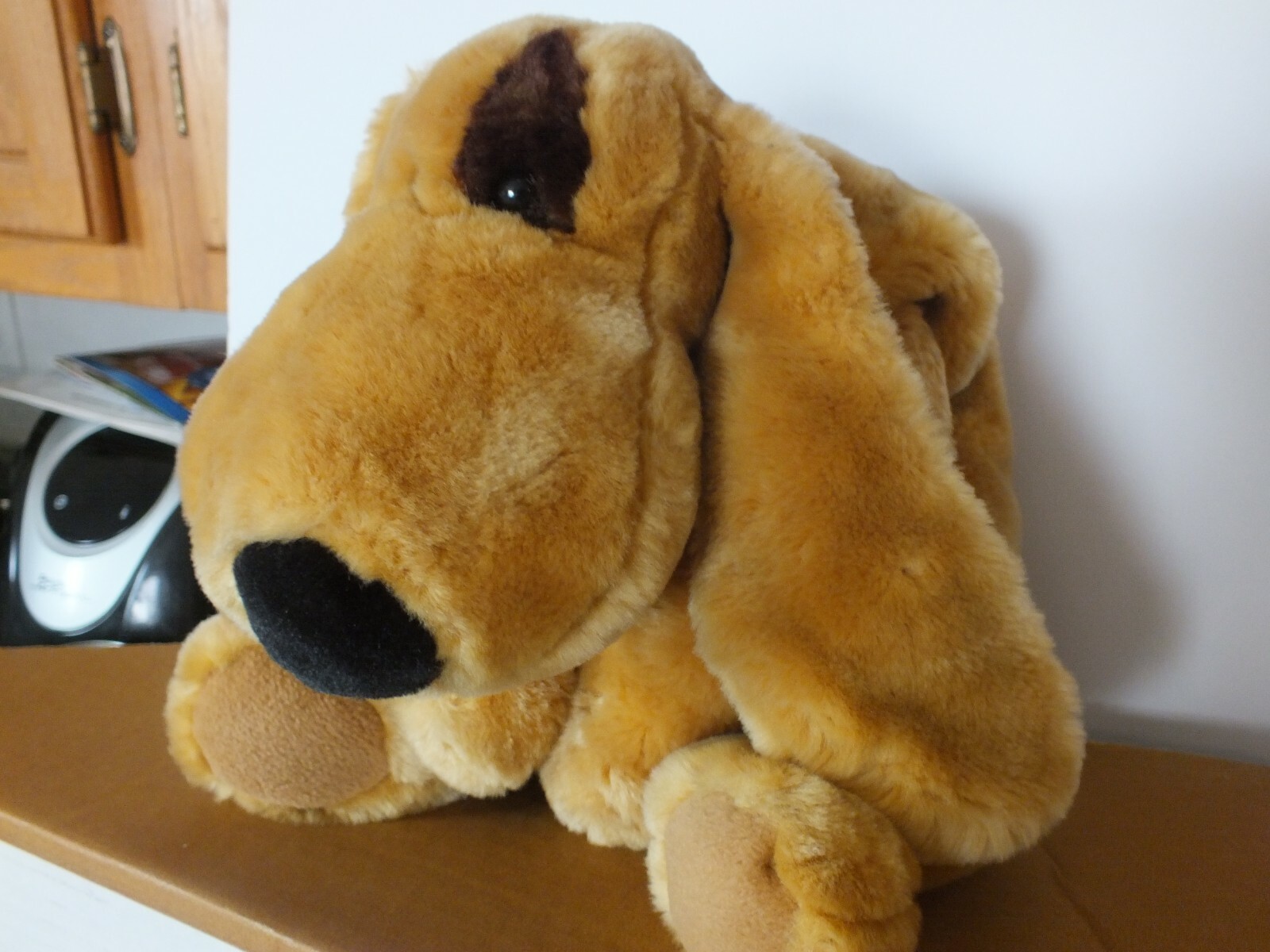 Ty puppy dog tan with brown spots hound dog plush stuffed toy 19