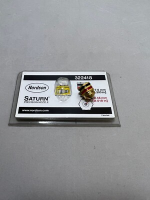 New Nordson Saturn Precision 0.018