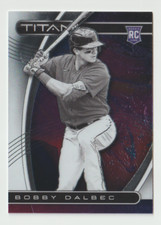 2021 Panini Chronicles Titan Baseball #10 Bobby Dalbec RC - Boston Red Sox