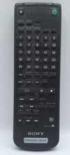 Sony Minidisc Deck,Remote Tested, Works