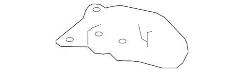 Motor de limpiaparabris trasero para Ford Lincoln 2002-2017 (P/N 6L1Z17508AA)