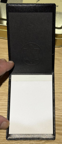 Seltenes -Orginal Mont Blanc Konvulut Massband Dose Karten Notiz Neu - Bild 2 von 9