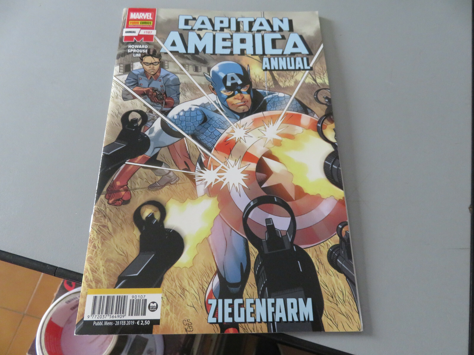Captain America Annual Marvel Panini Comics N°1 107- Feb.2019 -