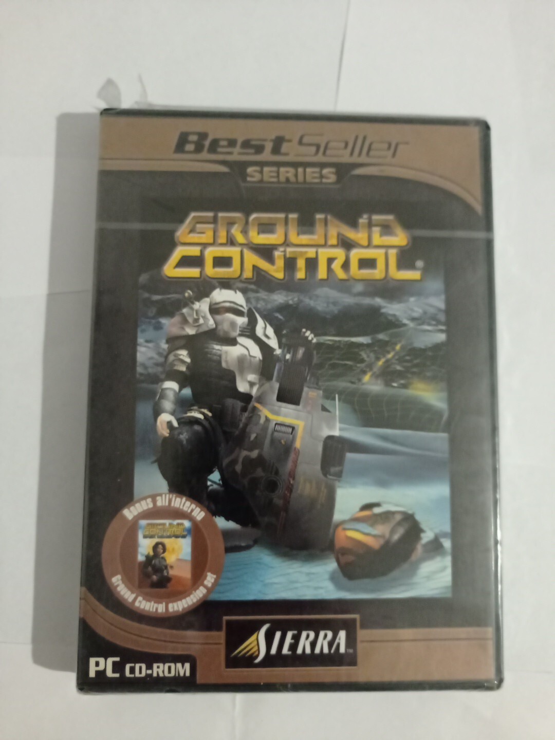 GROUND CONTROL  + EXPANSION - PC NUOVO SIGILLATO ITALIANO New Sealed