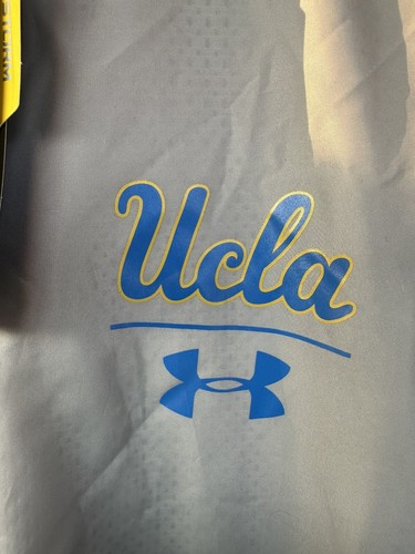 Under Armour Storm Men XL Gray UCLA University Full Zip Jacket Light College NWT - Picture 5 of 15