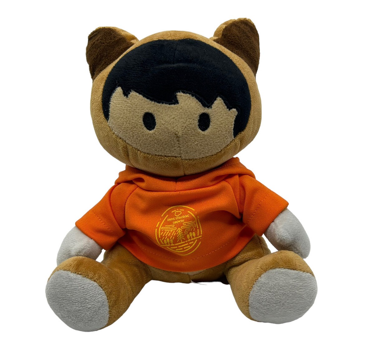 Salesforce Astro Plush Orange Hoodie Drive Strategic Growth 8