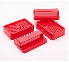 Prepology Set of 2 Slicing Assist Tools Red K85509