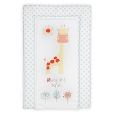 Padded Baby Changing Mat -Sunshine Safari 75cm x 47.5cm x 5cm