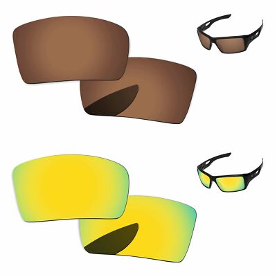Lenslog Polarized Replacement sunglasses For-Oakley Eyepatch 1 & 2 Multi-Options