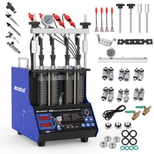 GDI Fuel Injector Cleaner Tester Ultrasonic Injector Cleaning Machine EFI TSI 