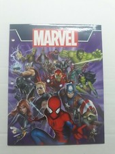 Marvel Universe 2 Pocket Portfolio Folder, 3-Hole Punched for Binder