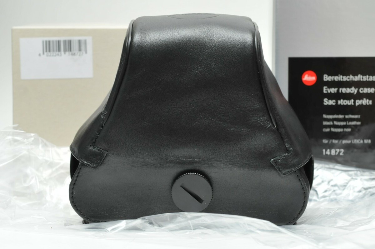 Leica M8 m9 速写純正ケース 14872 ブラック Leica M8/M9 Ever-Ready Soft Calf Leather Camera Case (Black) 14872