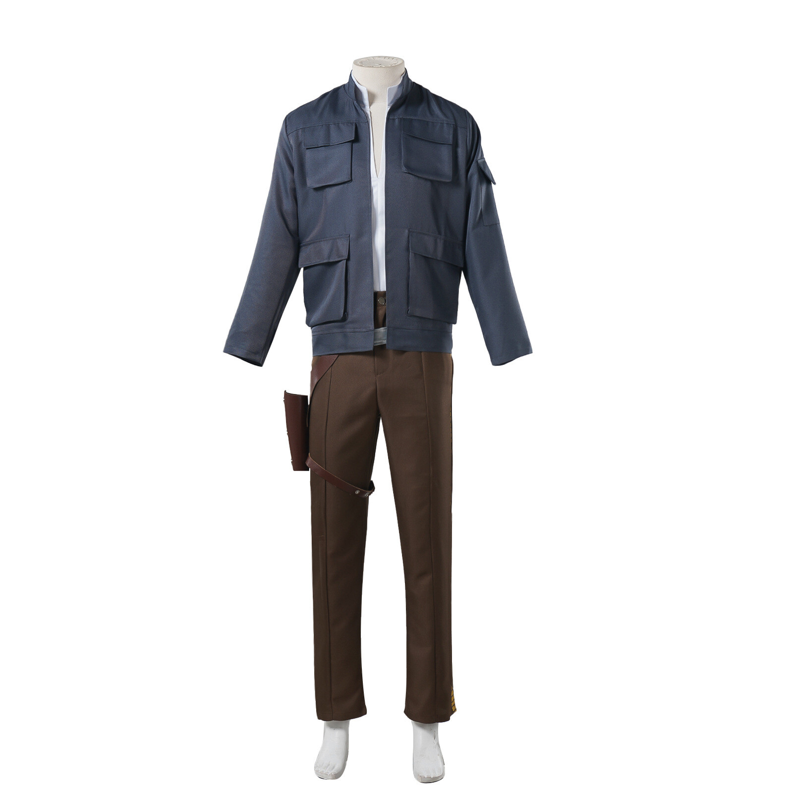 Cosplay Star Wars Una Nueva Esperanza Han Solo Disfraz Halloween Vestido Elegante Trajes Traje