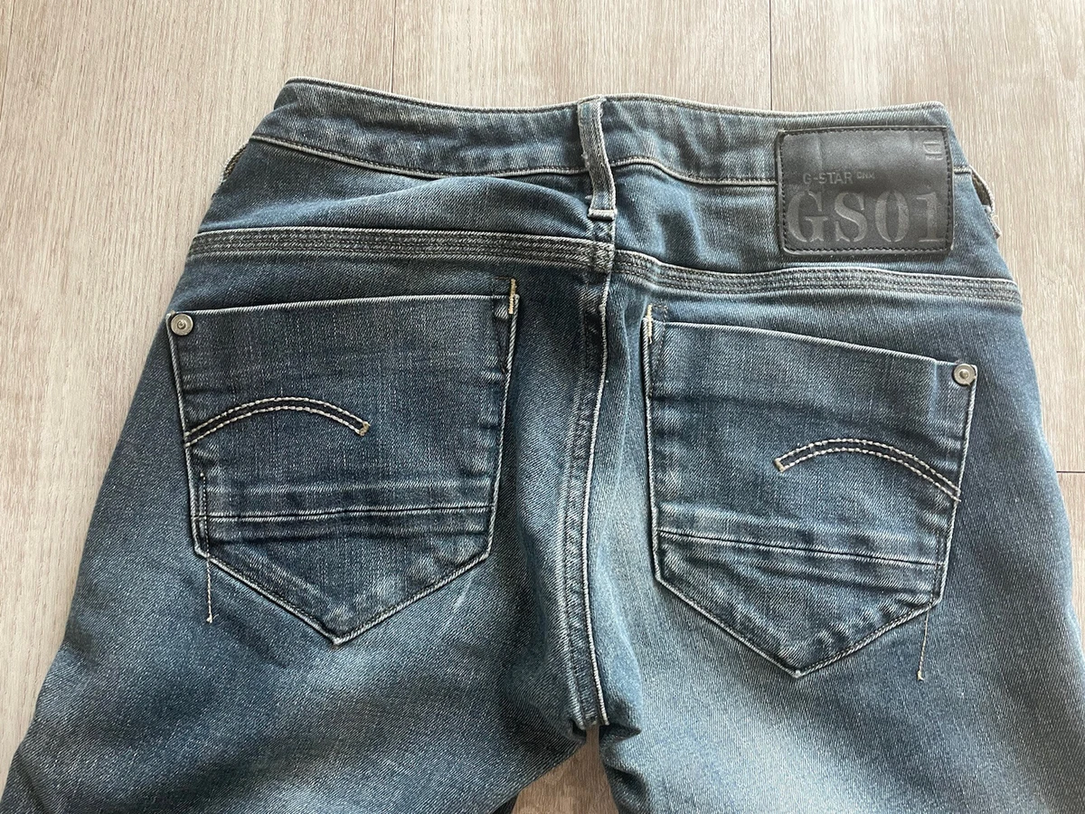 G STAR Raw Denim Women s New Radar GS01 Skinny Jeans Size 25 eBay