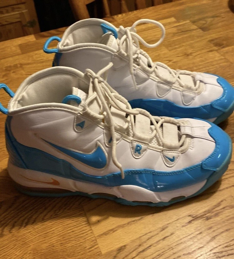 Nike air max uptempo cheap '95 white/blue fury men's shoe