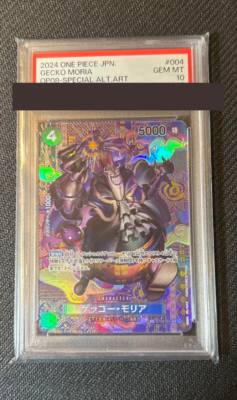 PSA10ゲッコー・モリア C SPST03-004 550 PSA 10 One Piece Card Gecko Moria C SP ST03-004 Special