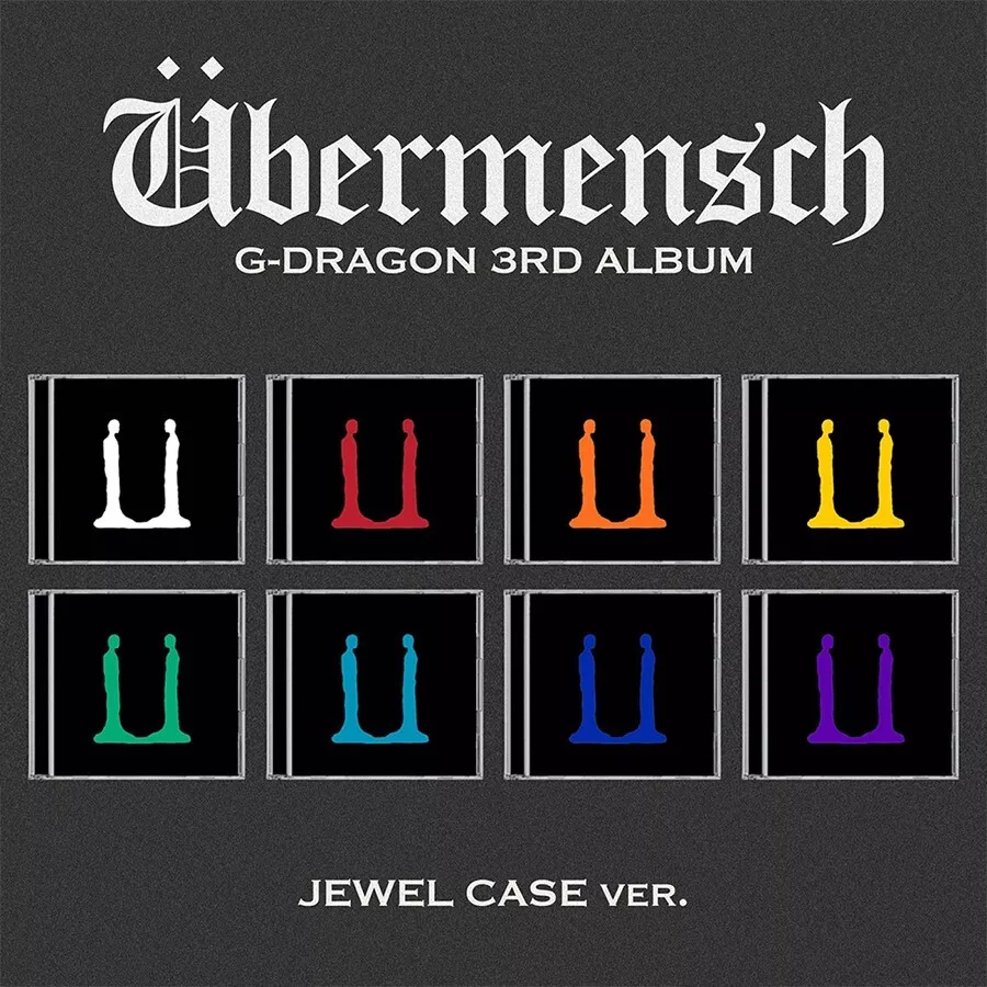 新入荷 BIGBANG G-DRAGON SET/8CD+ Ver 8 JEWEL Album 3rd [UBERMENSCH] タレントカード