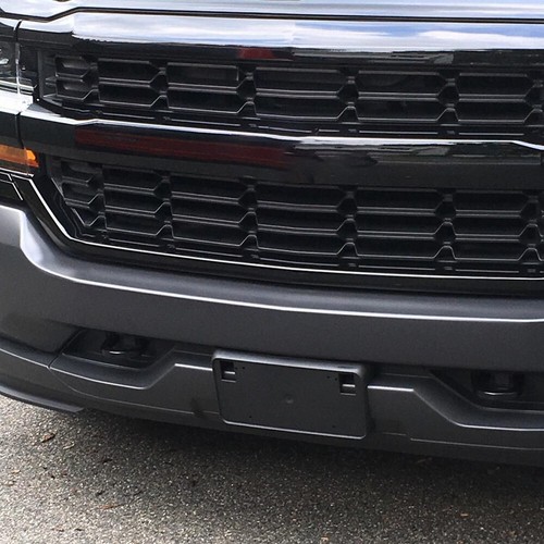 For 2016-2018 Chevy Silverado 1500 Front License Tag Plate Frame Bracket Holder - 第 2/10 張圖片