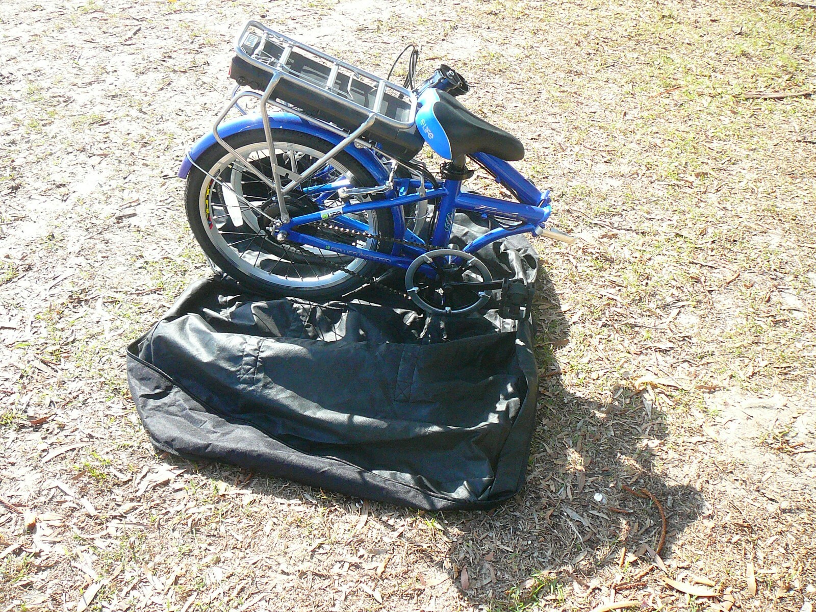 Folding Bicycle Carrier Bag, Electric folding bike bicycle ebike carry