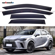 Fit Lexus RX350 350h 500h 2023-2024 Window Visor Vent Shades Sun Rain Guard Trim