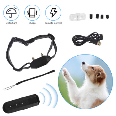 Dog Shock Training Collar Rechargeable with LCD Remote Waterproof 875 Yards 