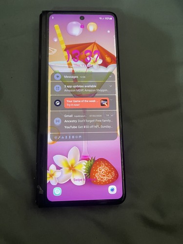 Samsung Galaxy Z Fold3 5G ROM 256gb - PhantomBlack Unlocked- Very Good Condition - 第 7/9 張圖片