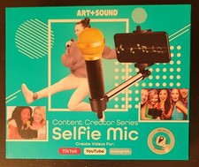 ART  SOUND CONTENT CREATOR SERIES SELFIE MIC MICROPHONE TIK TOK YOUTUBE - NEW