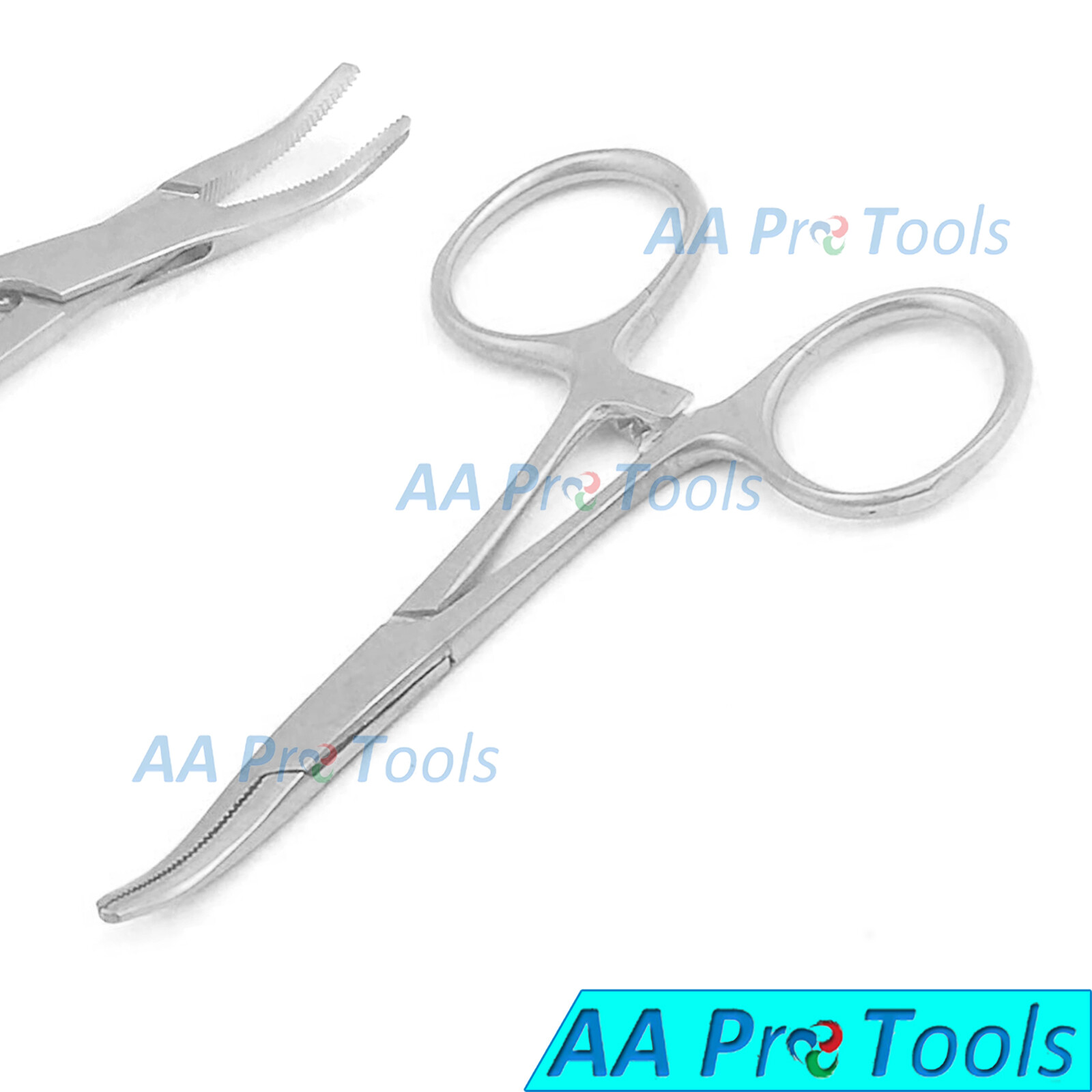 AAPRO Fishing Hemostats Forceps Hook Remover 4" Curved Tip Locking eBay