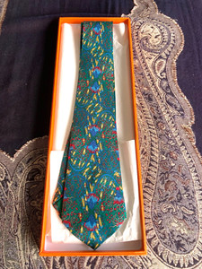 Hermes Tie in box