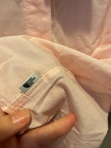 Top The North Face Desercana blusa cotone leggero bottoni rosa sale taglia M - Foto 10 di 14