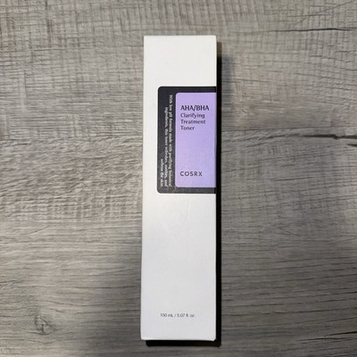 COSRX AHA/BHA Clarifying Treatment Toner 150ml Never Used *NEW OPEN BOX*