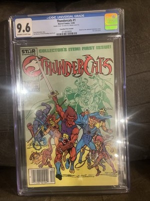  THUNDERCATS #1  CGC 9.6/9.2   CPV DOUBLE COVER!! See Description