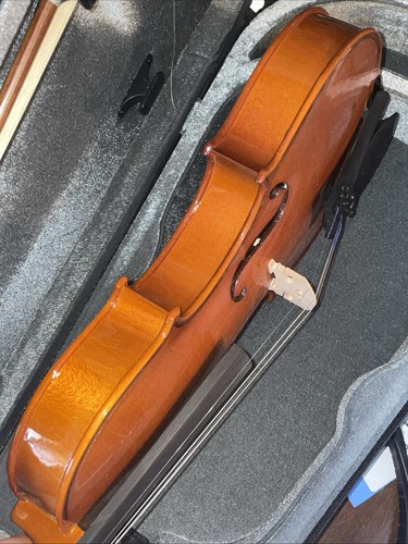 Yamaha Student Model V3 2015 4/4 Violin MINT w/ Zip Case & Bow VG - Picture 19 of 23