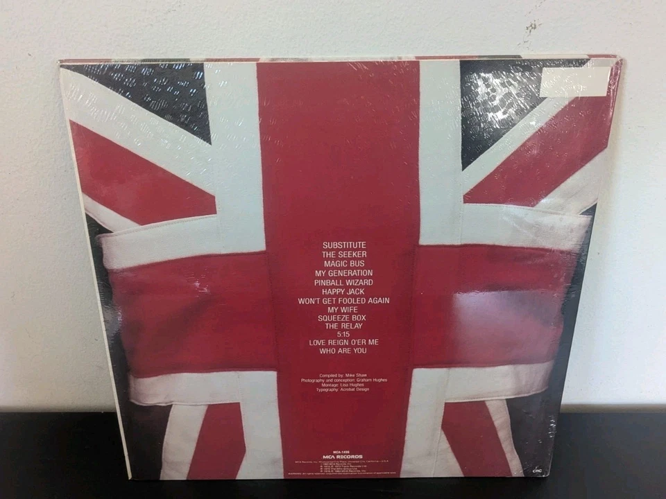 The Who - "Who's Greatest Hits" SEALED (1983 Vinyl Album LP MCA 1496 BMG - Image 2 of 4