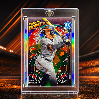 Jackson Holliday Rare Rookie Refractor Investment Card SSP Bowman Chrome Orioles