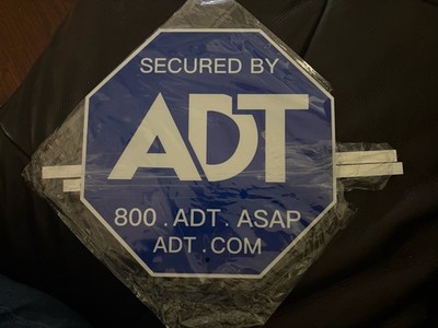 New ADT Security Sign - Heavy Duty 100% Aluminum Yard Sign