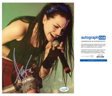 Amy Lee ‘Evanescence’ Band Lead Singer Signed 8x10 Photo ‘Bring Me To Life’ ACOA