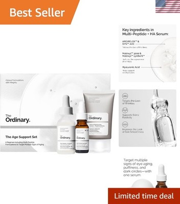 The Ordinary Age Support Set: 3-Step Anti-Aging Skincare for Youthful Radiance