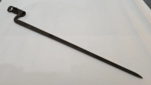 Antique Civil War Indian Wars Era Socket Bayonet Triangular Blade Relic