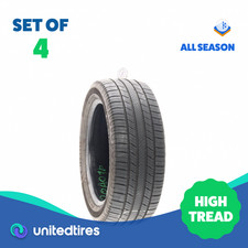 Set Of 4 Used 22550r17 Michelin Defender 2 98h - 8-932 Set Of 4 Used 22550r17 Michelin Defender 2 98h - 8-932
