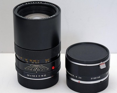 Leica Leitz Elmarit-R 135mm f/2.8 + EXTENDER-R 2X