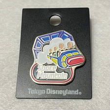 Disney Space Mountain Pin Badge Vintage 2001 Collectible Used Good Condition