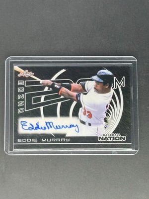 2025 Leaf Baseball Nation Sonic Boom Eddie Murray Auto /10
