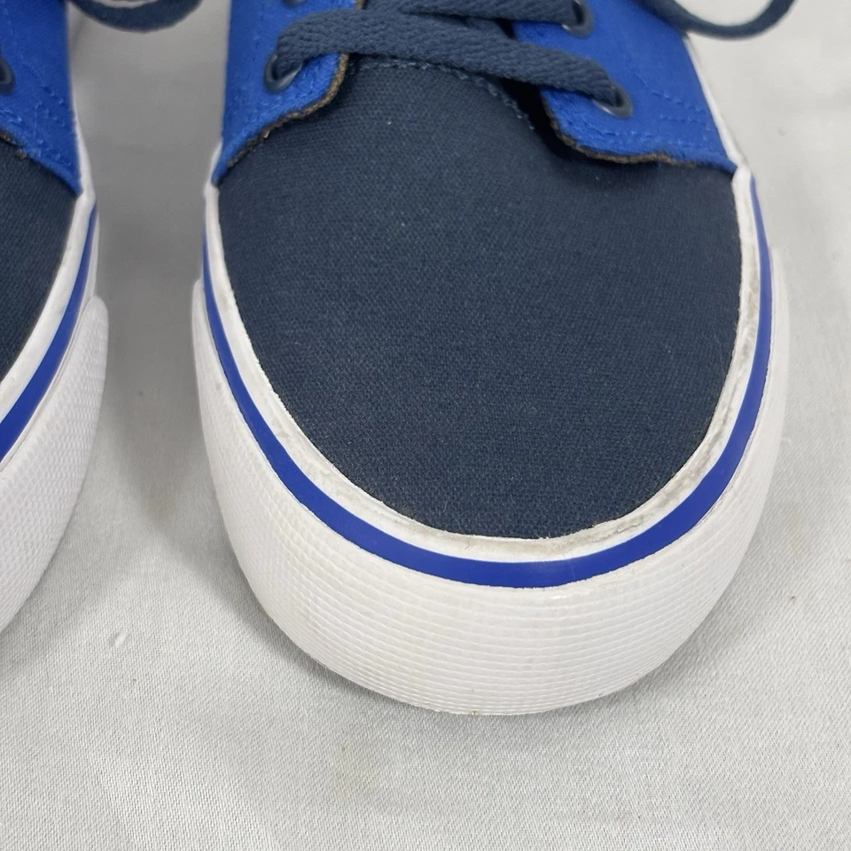 Niños/Jóvenes DC Azul Lona Zapatos de Skateboarding/Zapatillas Talla 3,5 Foto 4 de 4
