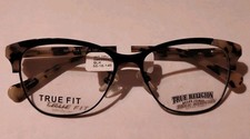 True Religion Maya Black Eyeglass Frames 55 16 145 114 MSRP NWT