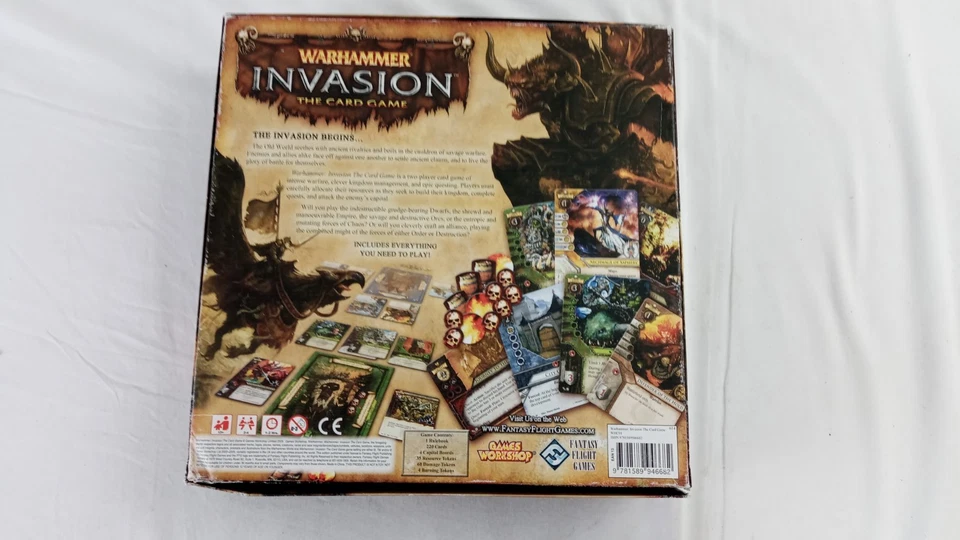 4pcs Board Games Bundle Warhammer Invasion Colt Express Santorini X-Men F2 - Image 4 of 4