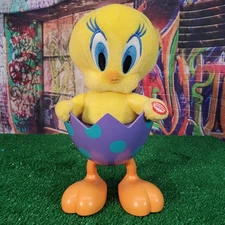 Tweety Bird Electronic walking toy Tip N Fall Hallmark Easter Looney Tunes